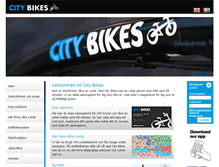 Tablet Screenshot of citybikes.se