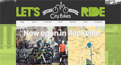 Desktop Screenshot of citybikes.com